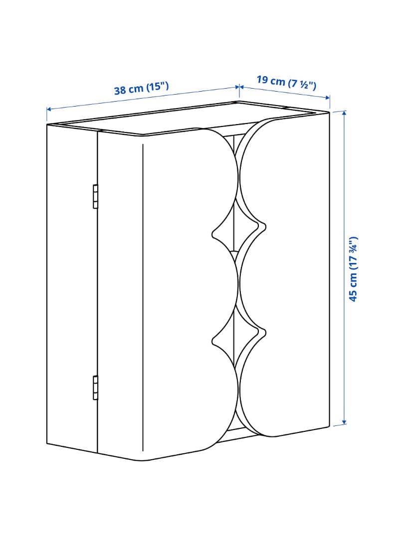 【未開封】 IKEA オッミェンゲ　キャビネット