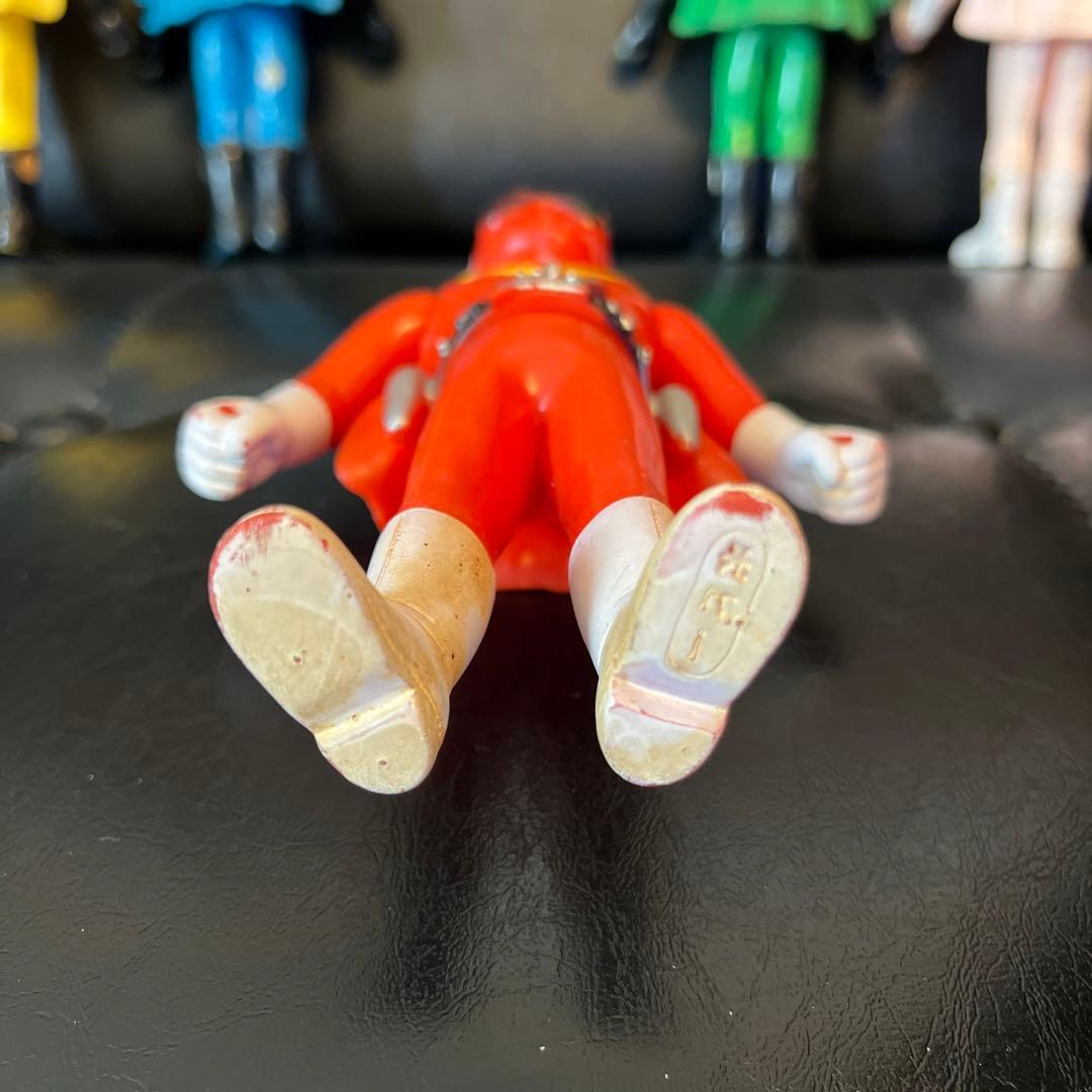 ゴレンジャー ソフビ 当時物 - メルカリ