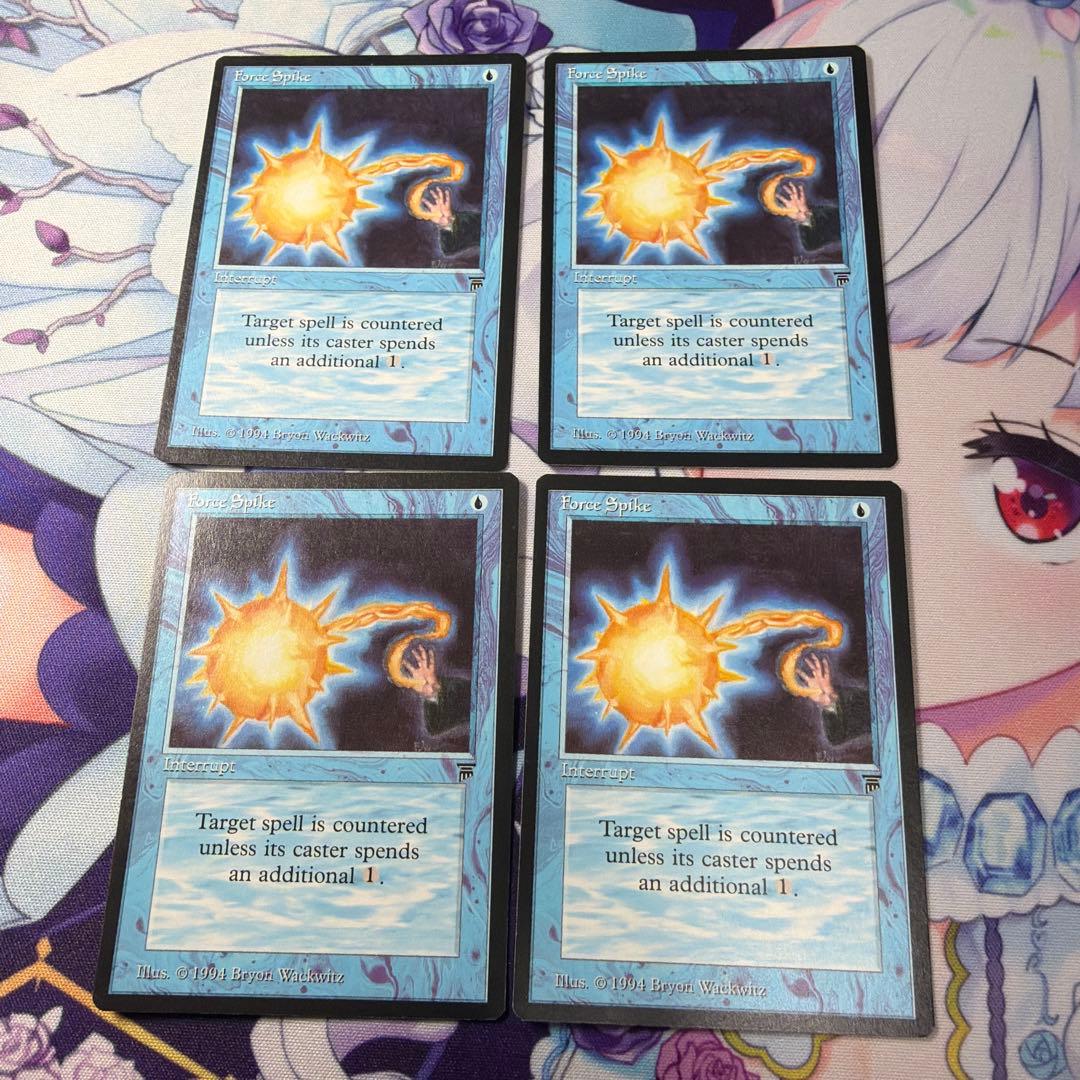 MTG マジック 英語 魔力の乱れ Force Spike レジェンド 4枚 - メルカリ