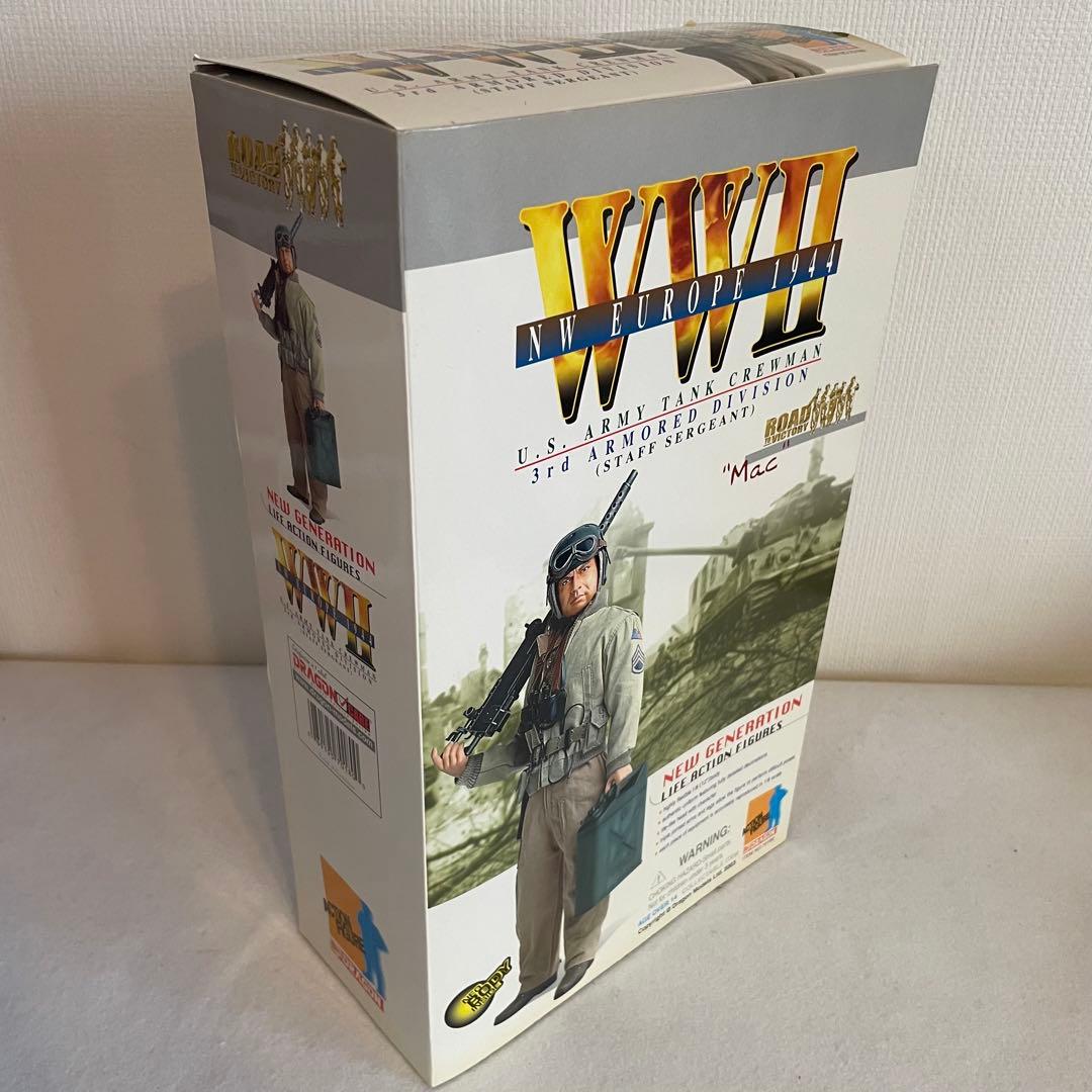 未使用/美品】ドラゴンモデルズ1/6 米陸軍 第三機甲師団 戦車兵 マック