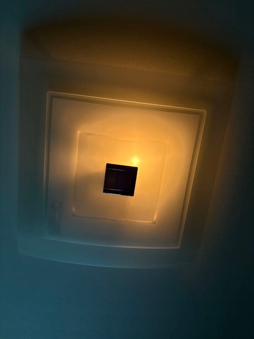 調光可能スクエアシーリングライト　3個セット