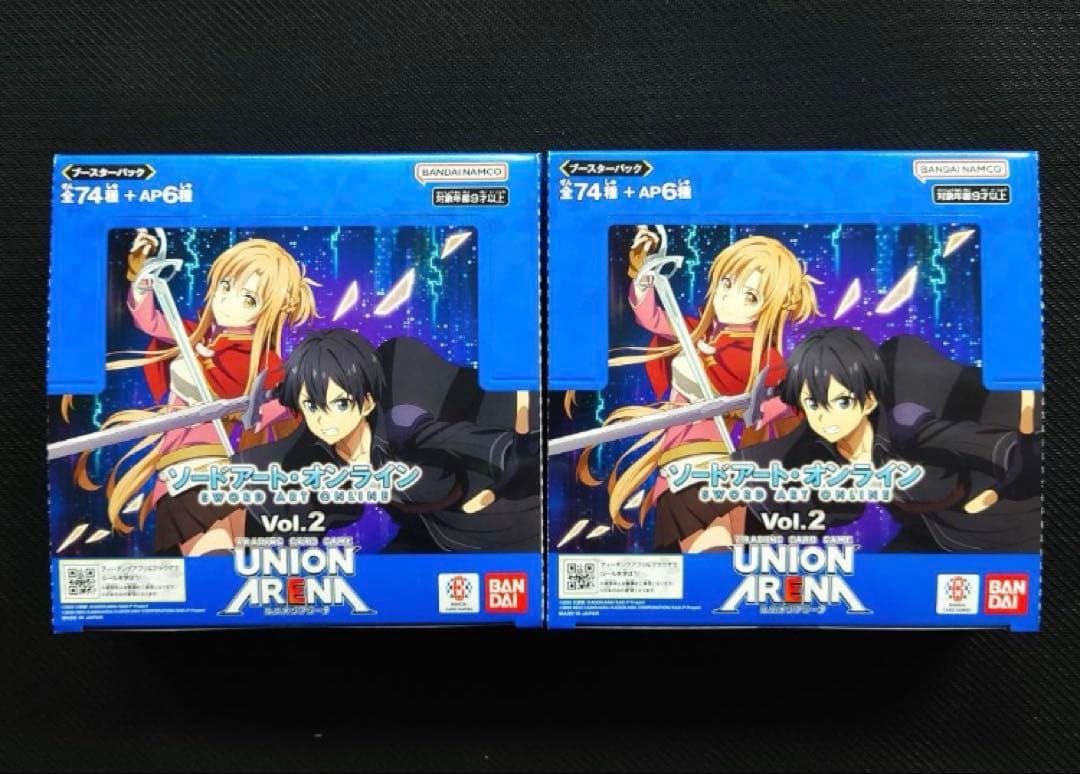 ソードアート・オンライン UNION ARENA Vol.2 2BOX - メルカリ