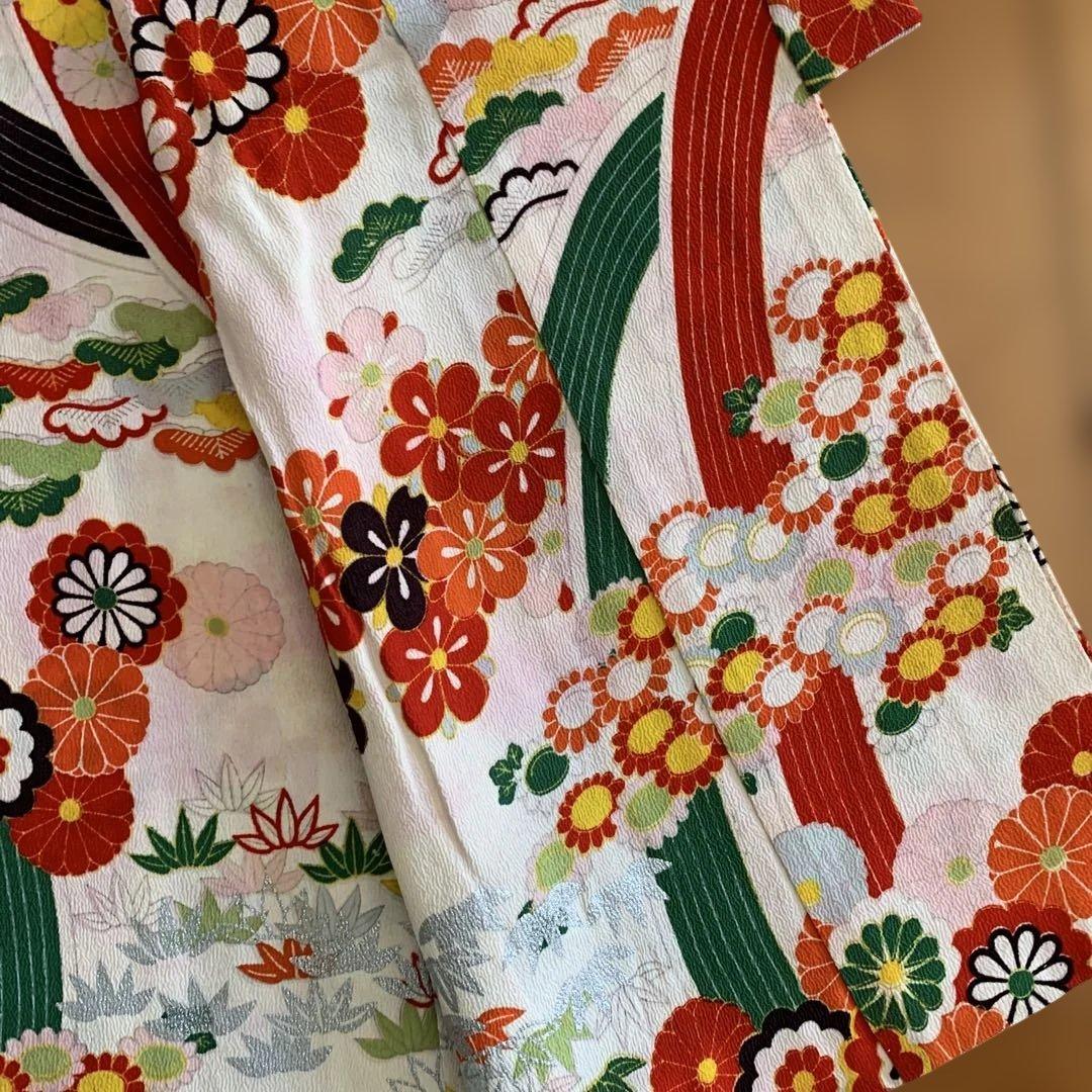 アンティーク　レトロ　骨董品 昭和初期　伝統的な子供用着物 2枚