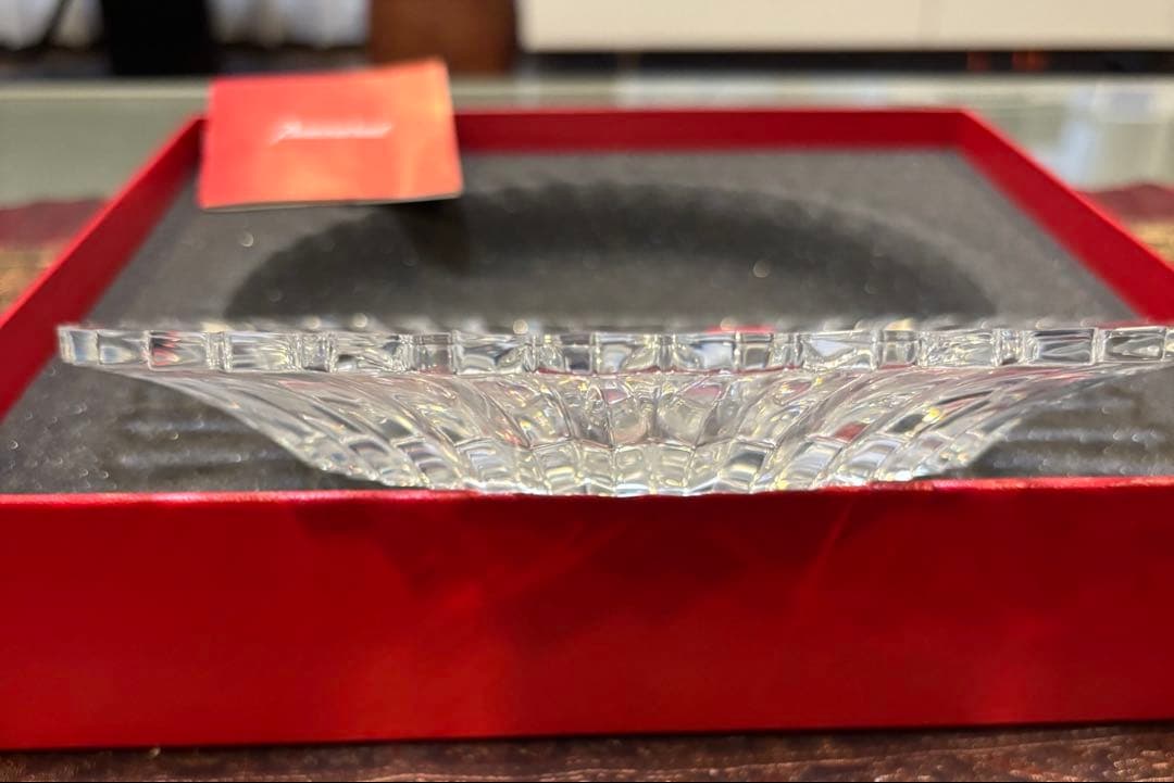 未使用 Baccarat バカラ ミルニュイ プレート 21cm 皿 食器　④