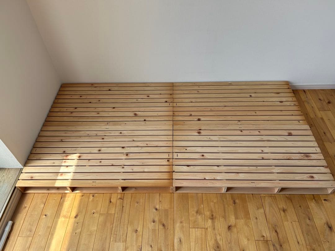 4分割できる　スノコベッド【神奈川 直接取引限定】