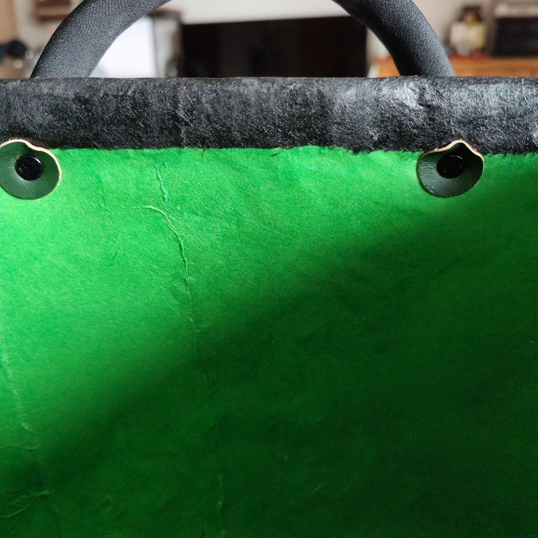 一閑張り籠　猫　花柄　柳行李