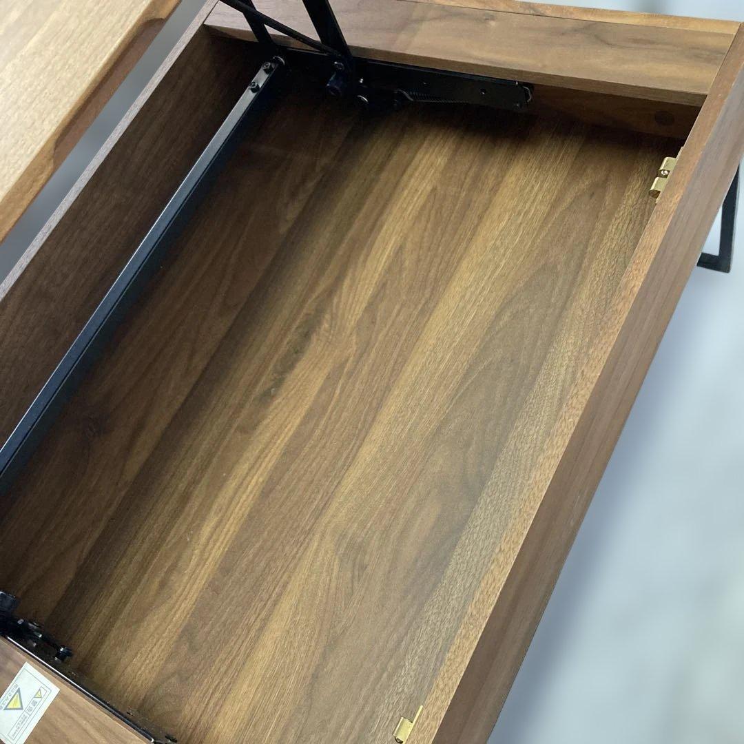 ニトリ 昇降センターテーブル　Nヒバリ MBR 120 120×60cm