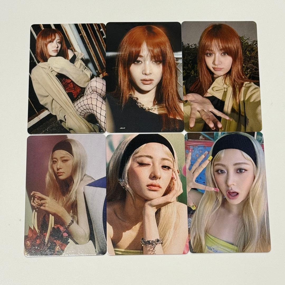 ルセラフィム ユンジン DIFFERENT フォトカード 全種コンプセット