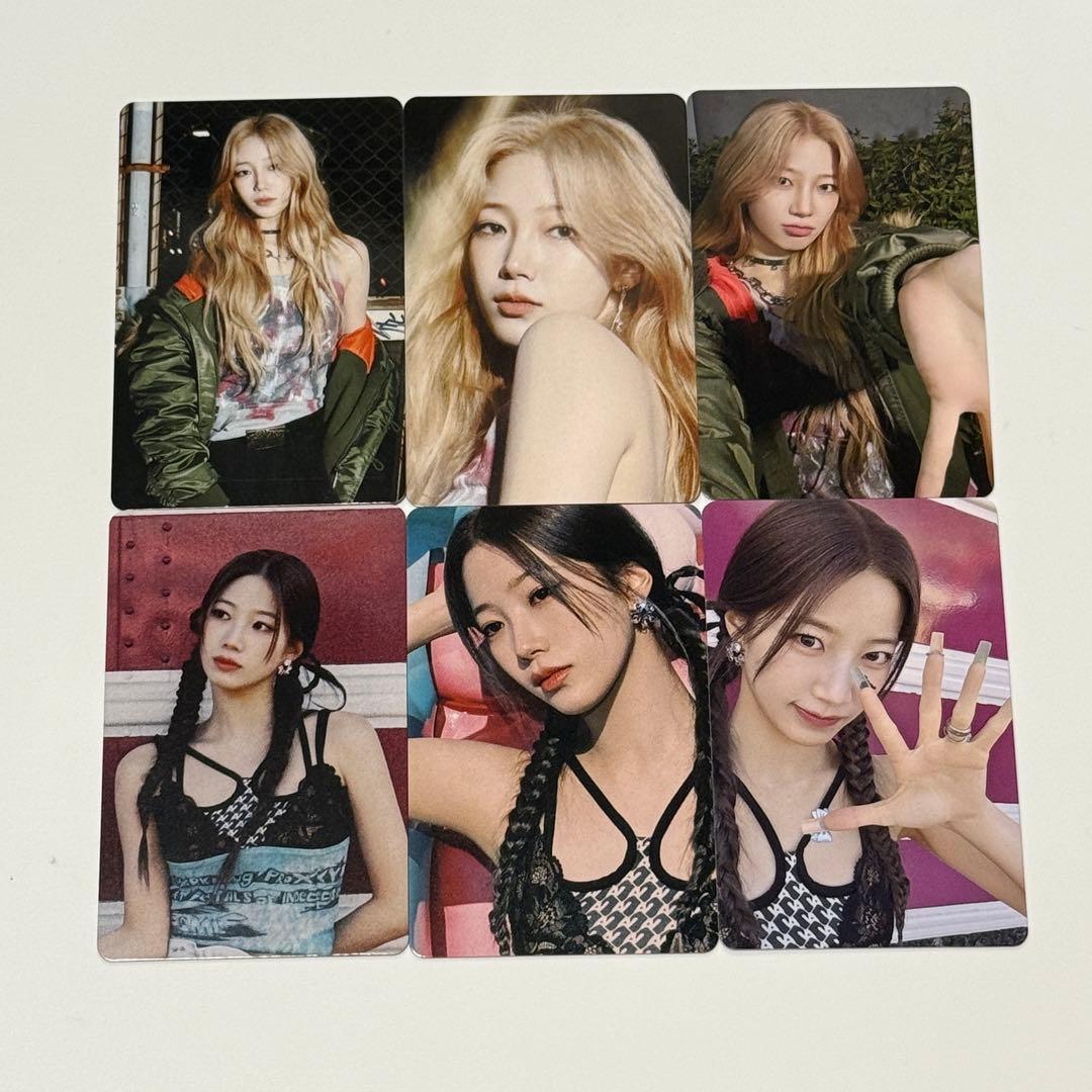 ルセラフィム ユンジン DIFFERENT フォトカード 全種コンプセット