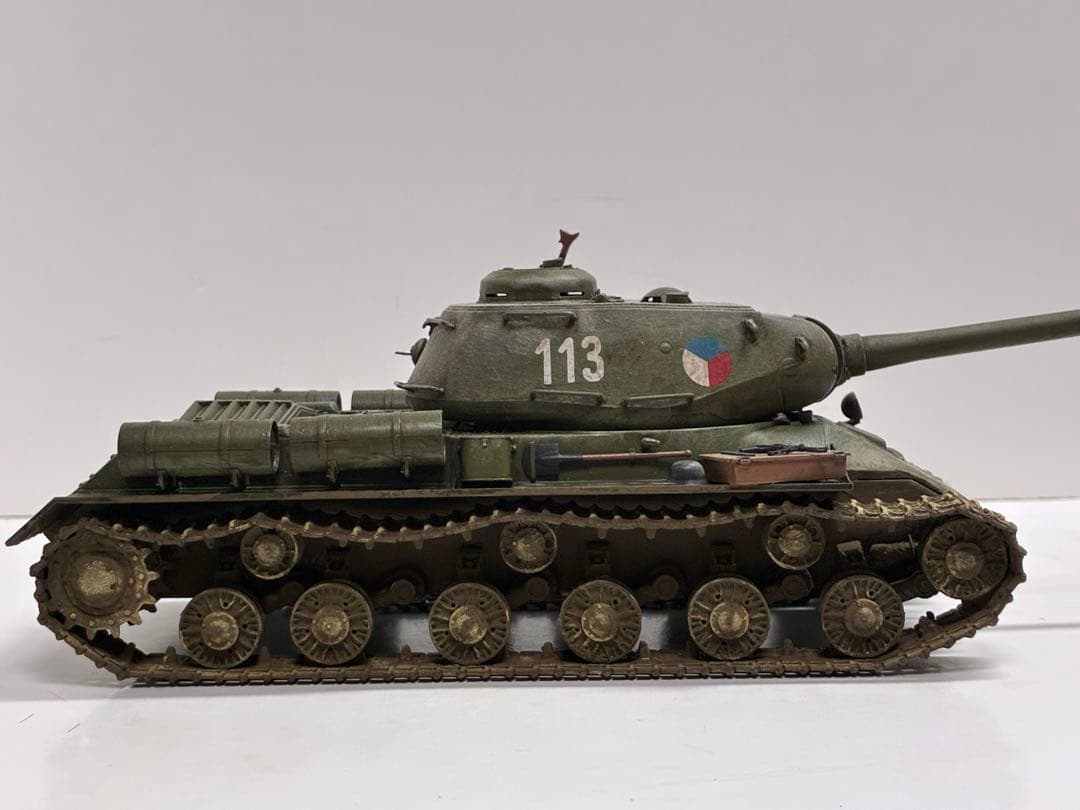 タミヤ 1/35 JS-2 完成品 戦車 模型 プラモデル ソ連 IS-2 - メルカリ