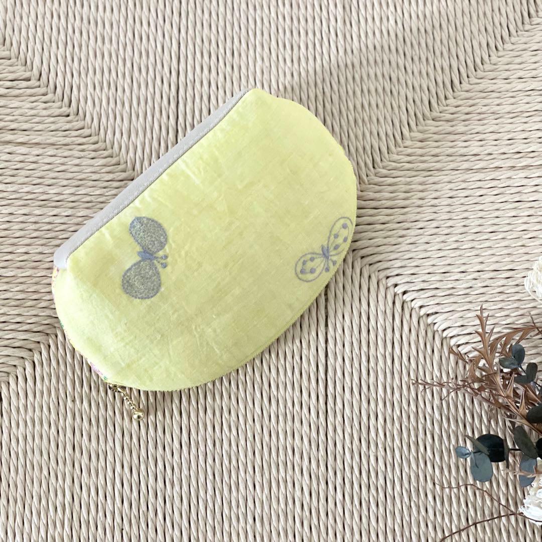 ⚮̈ミナペルホネン シェルポーチ skyful × choucho