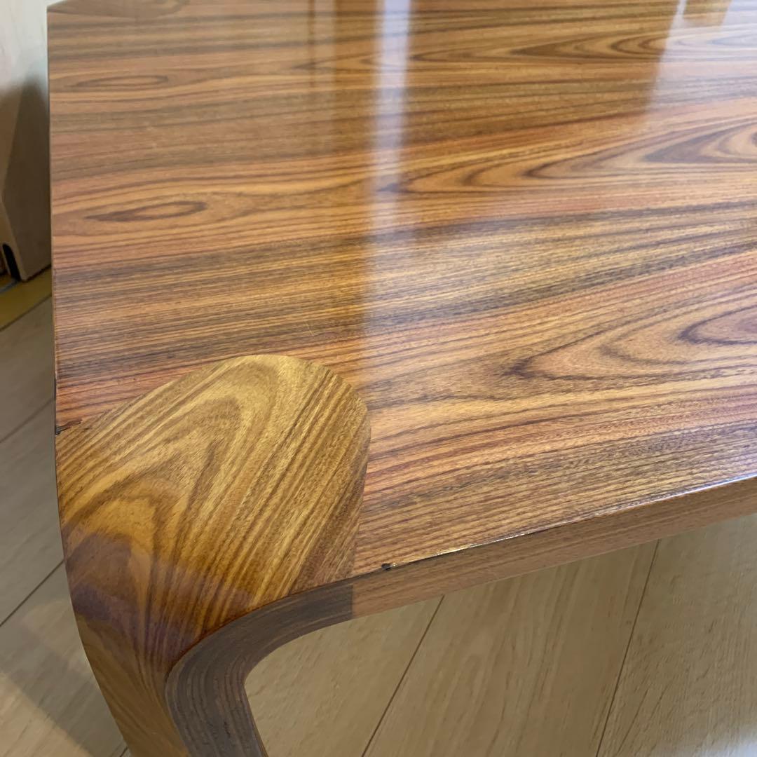 天童木工　TENDO 曲木　乾三郎　座卓　ローテーブル　天板75cm×75cm