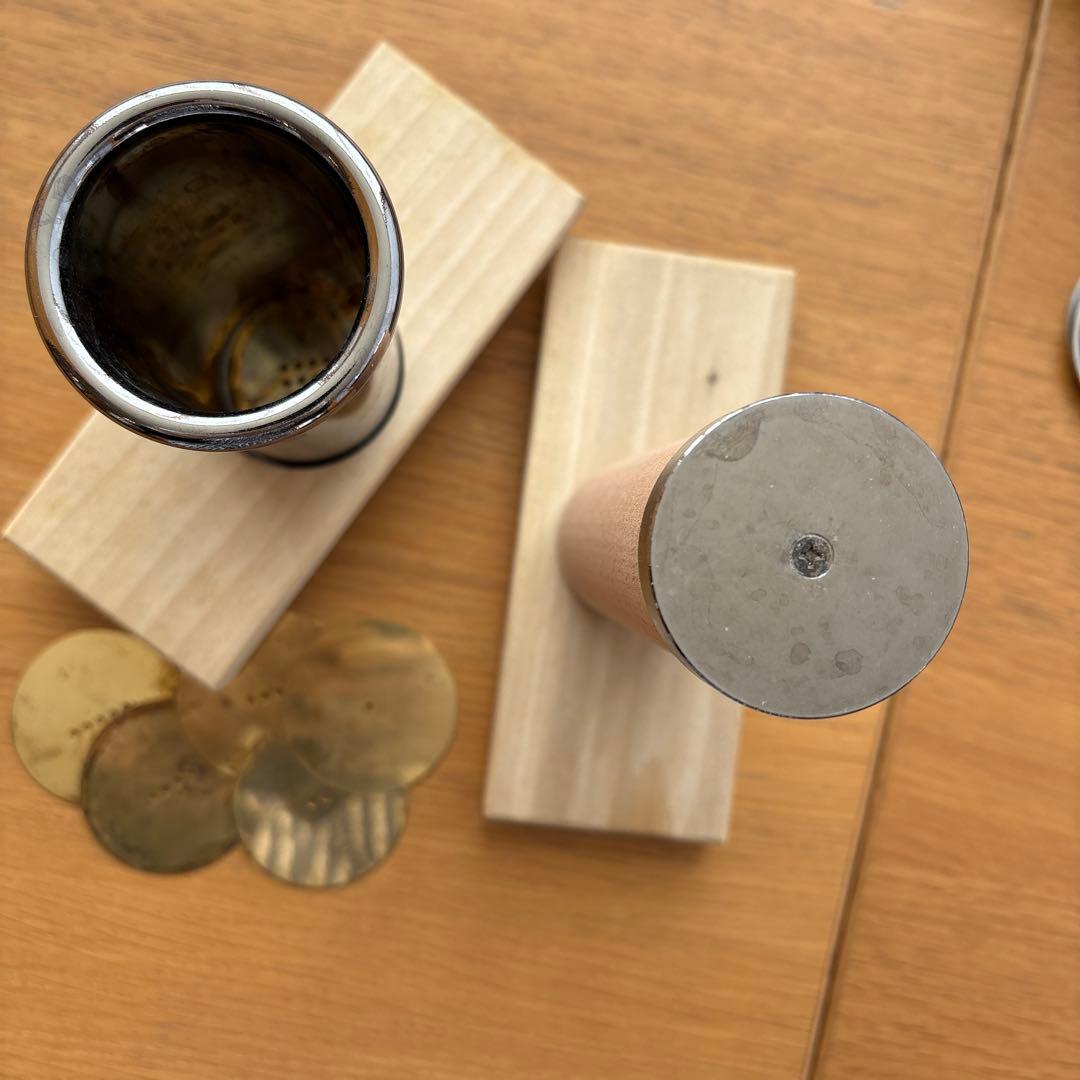 小田巻 モンブラン絞り器兼用(大) Mont Blanc 穴きプレート5枚付