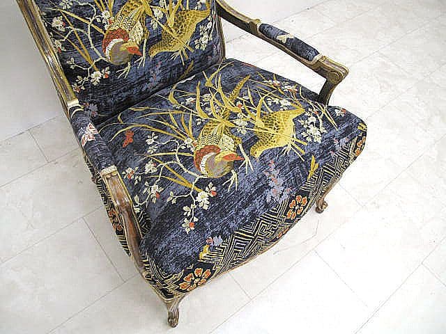 【展示品】　イタリア　BeddingAtelier「Jodie」 1人掛けソファ