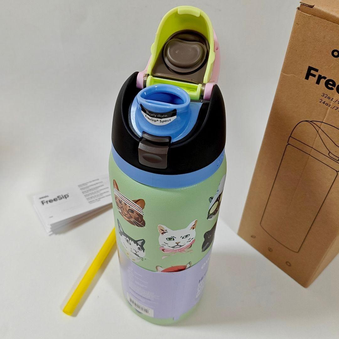 新品 Urban Outfitters限定 owala水筒 猫柄32ozネコ - メルカリ