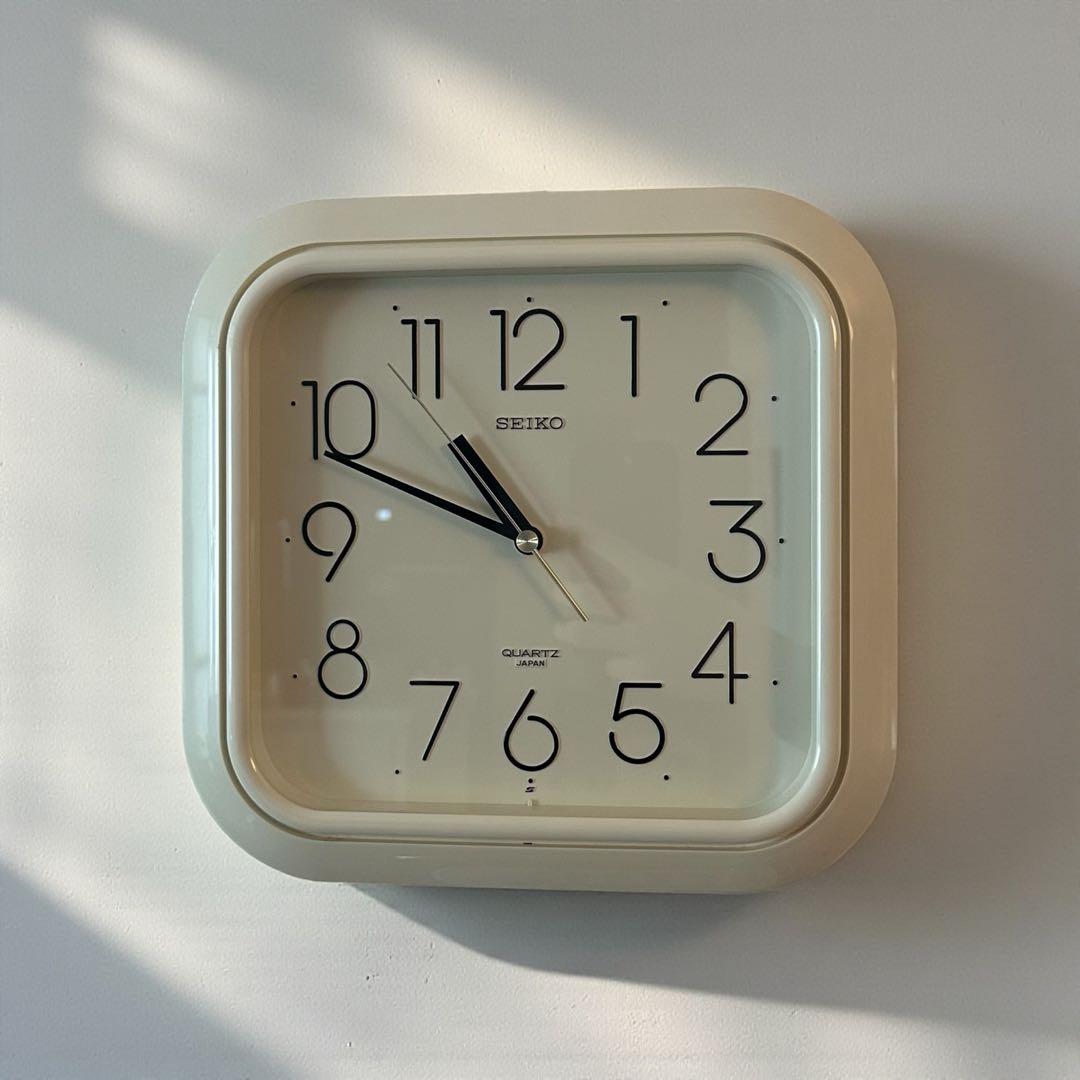 90s seiko ミッドセンチュリー 北欧 スペースエイジ 壁掛け時計 - メルカリ