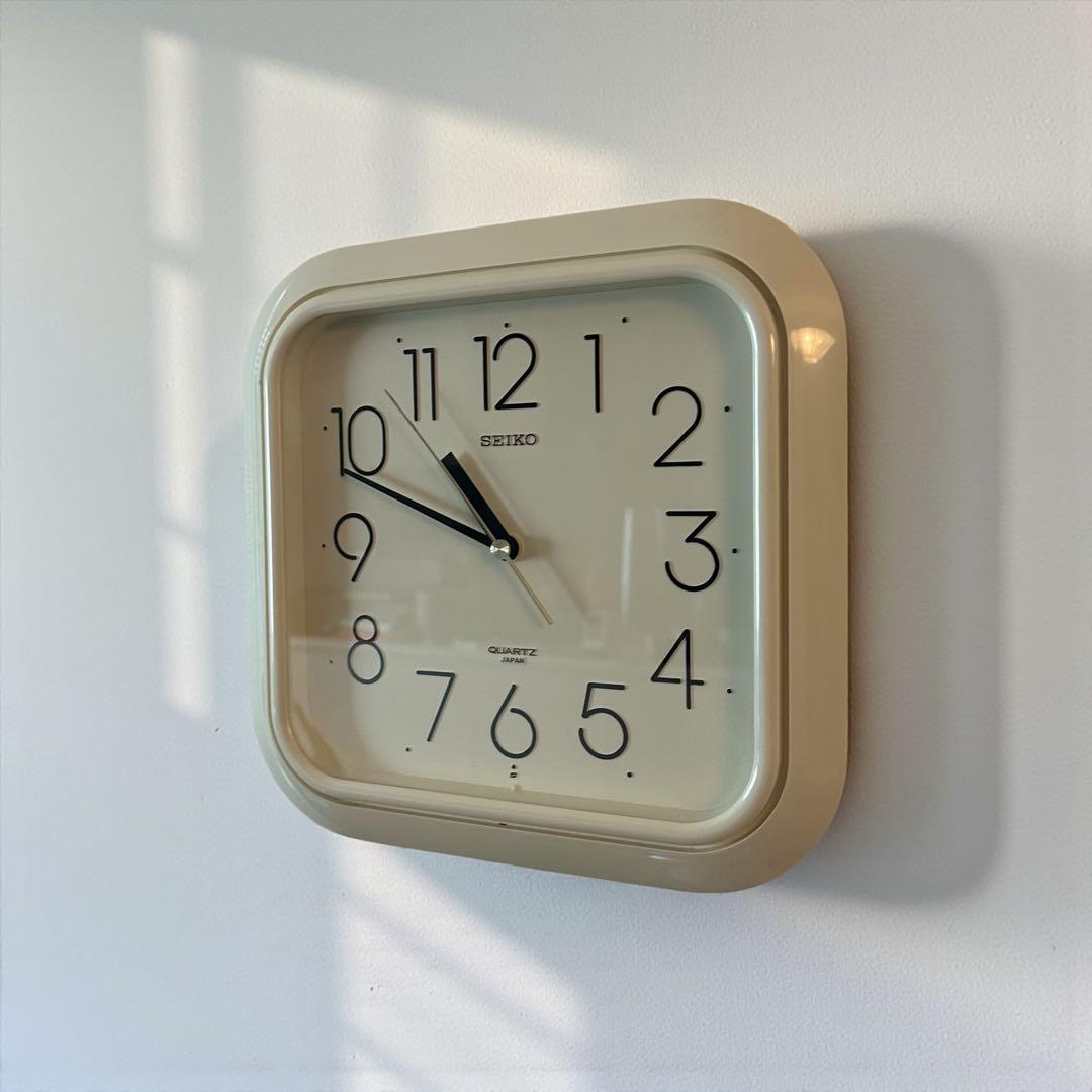 90s seiko ミッドセンチュリー 北欧 スペースエイジ 壁掛け時計 - メルカリ