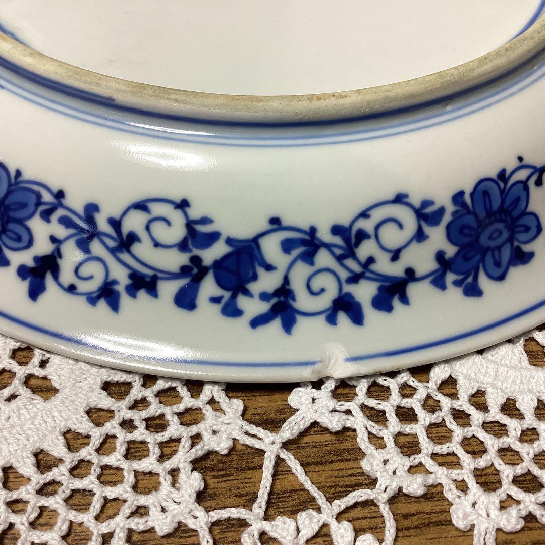 k37 古い伊万里焼の皿　９枚　大明成化年製