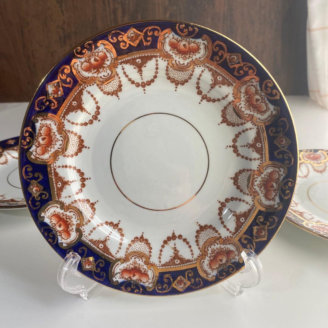 ロイヤルアルバート　イマリ 伊万里　コバルトブルー　17.5cm プレート　6枚