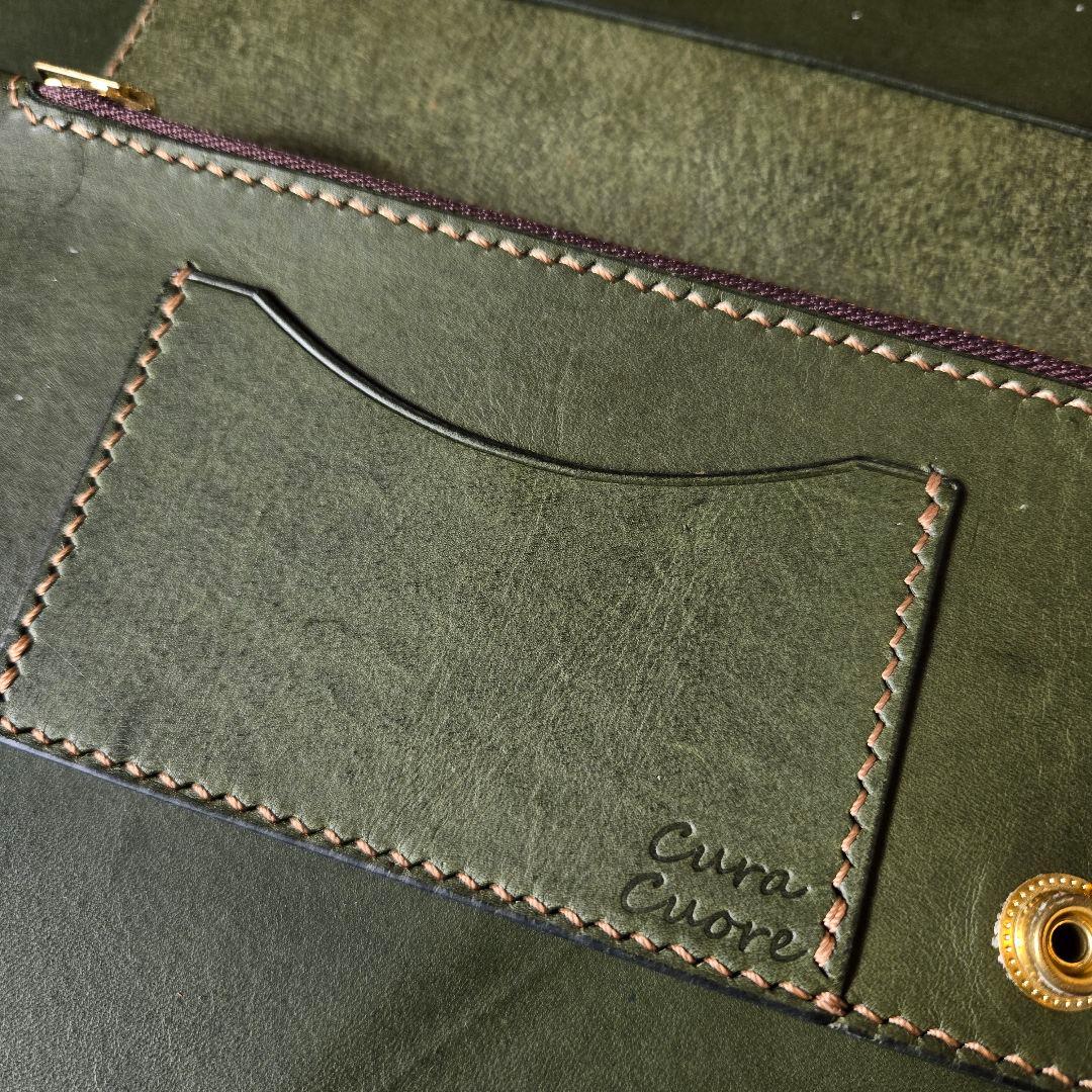 282ロング トラッカーウォレット LINEA VASCA Liscio - メルカリ