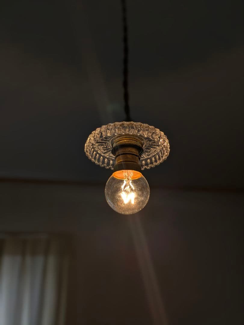 アンティーク 20年代 トライバル フランス ミニシャンデリア ミニシェード