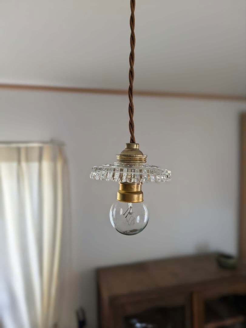 アンティーク 20年代 トライバル フランス ミニシャンデリア ミニシェード