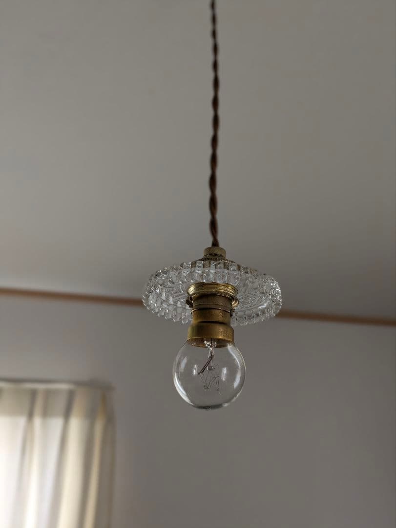 アンティーク 20年代 トライバル フランス ミニシャンデリア ミニシェード