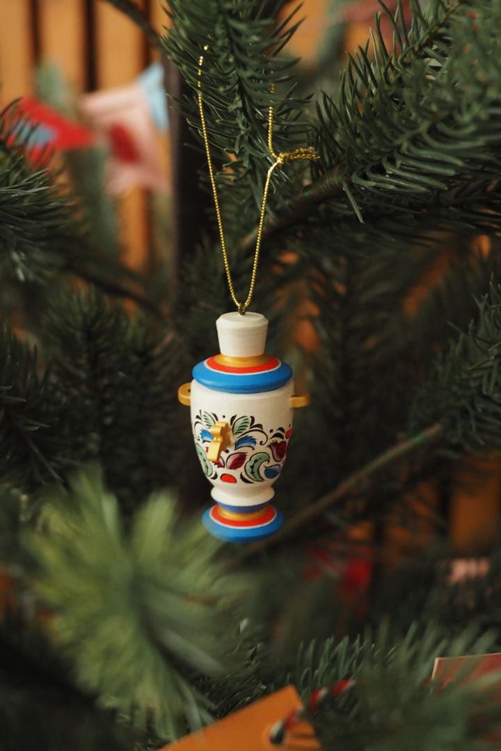 ロシア雑貨☆白樺べレスタ『スカーレット・ポピー』ラウンド収納boxマトリョーシカ