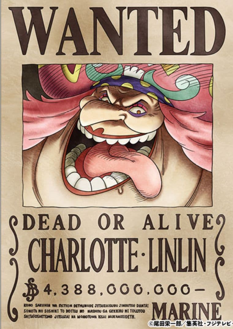 ワンピース 海軍公式手配書 旧四皇 ロジャー - メルカリ