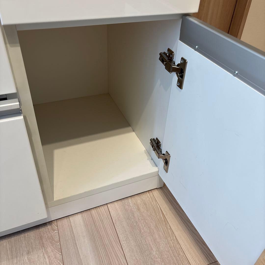 ニトリ　食器棚　キッチンカウンター　ハイカウンター　レジューム