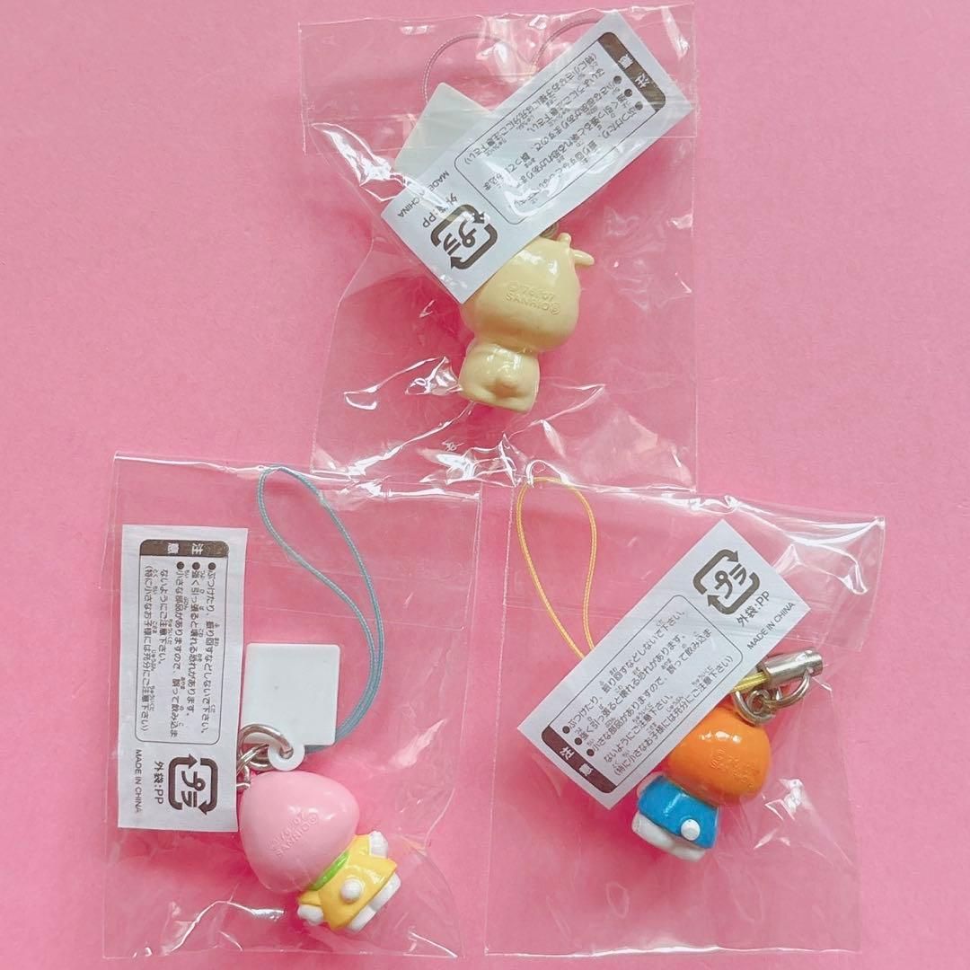 ♡キティ 根付け ストラップ ボールペン ユニバーサル USJ いちごミルク風呂