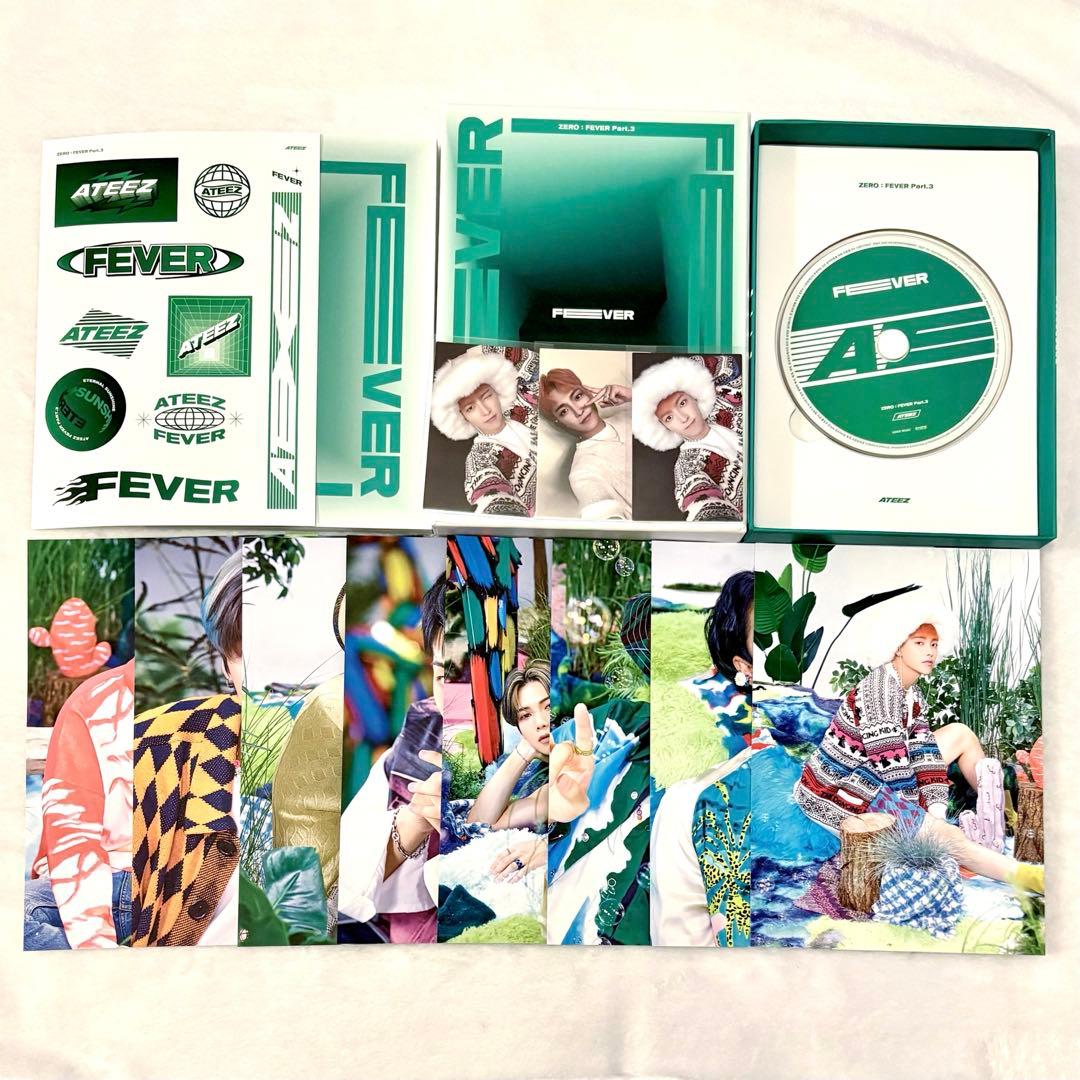 ateez アチズ fever part3 a ver ホンジュン - メルカリ