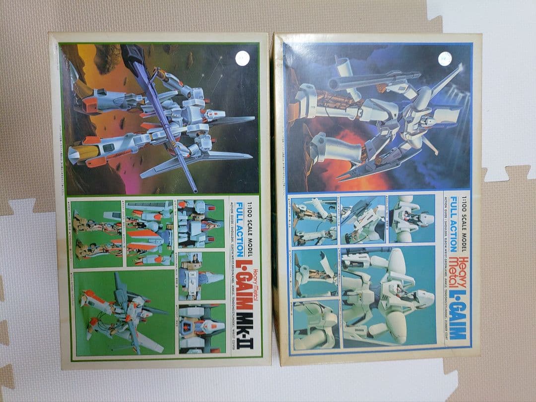 L-GAIM Mk-II & L-GAIM フルアクションセット 未組立 当時物