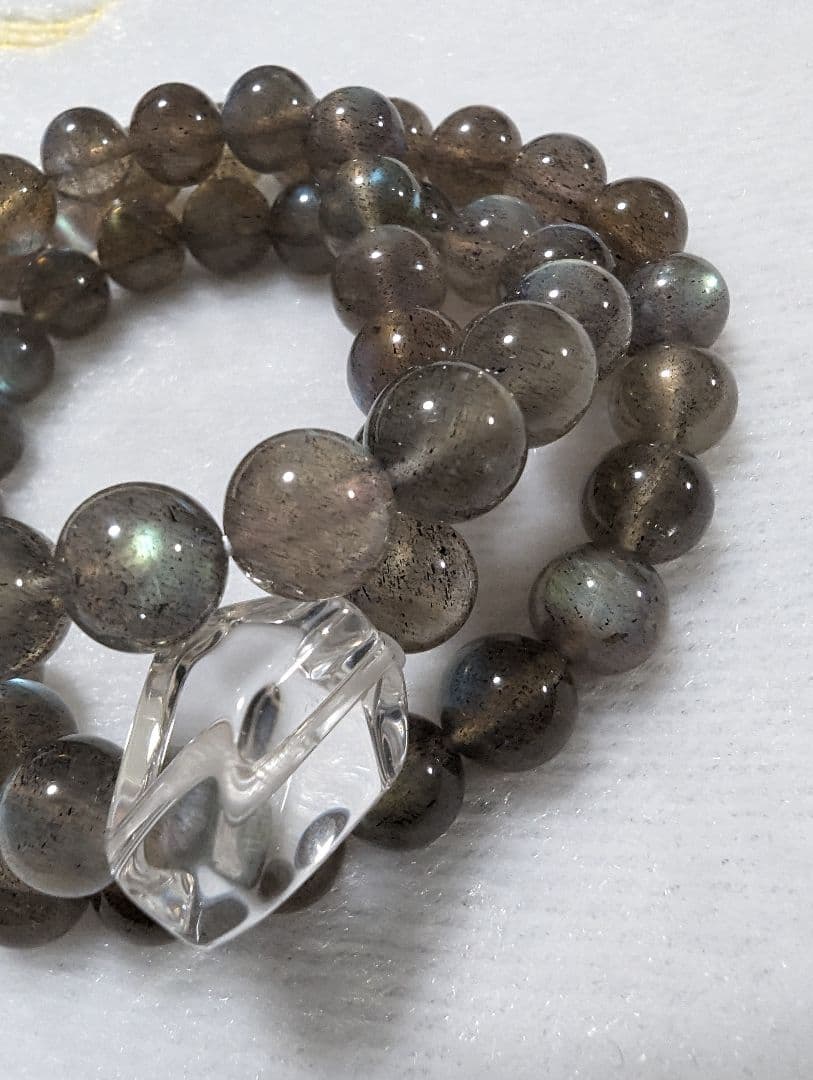 ラブラド3連ブレスレット