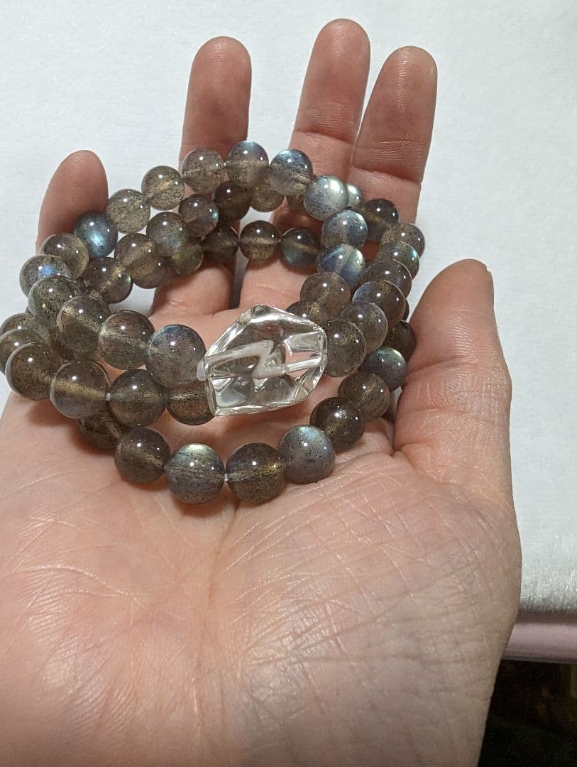 ラブラド3連ブレスレット