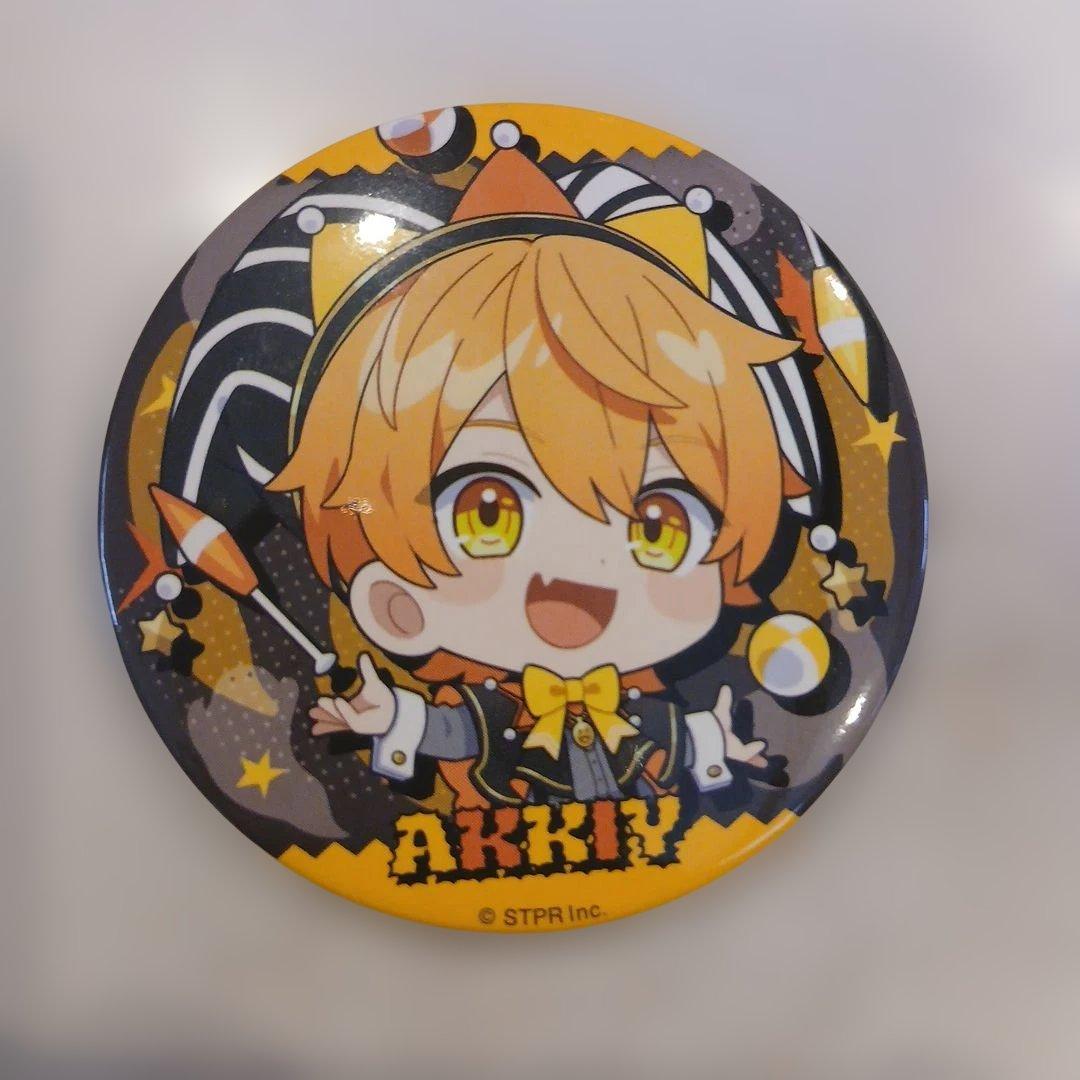 アンプタックカラーズ あっきぃ デフォ ミニキャラ ランダム缶バッジ