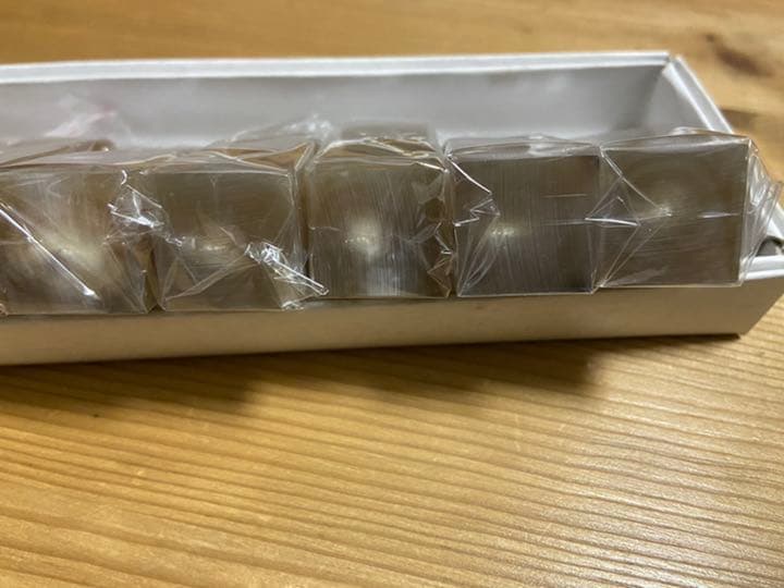 芯持ち　オランダ水牛印鑑　21mm角印　10本