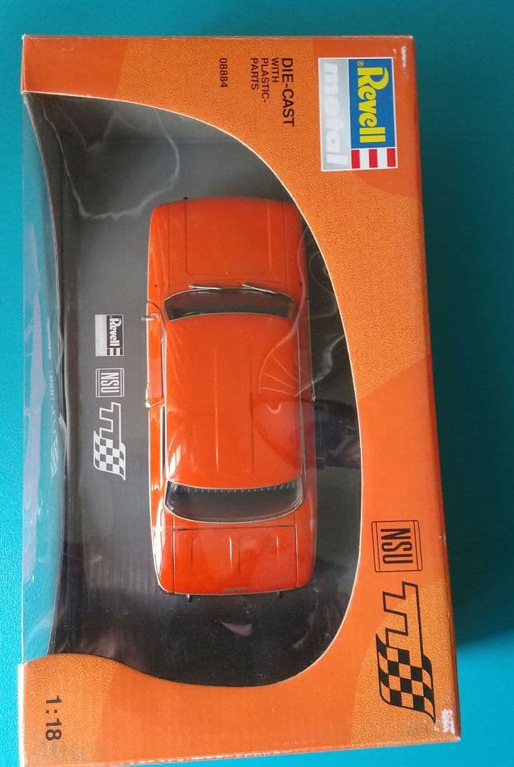 Revell NSU TT ミニカー オレンジ 1/18 - メルカリ