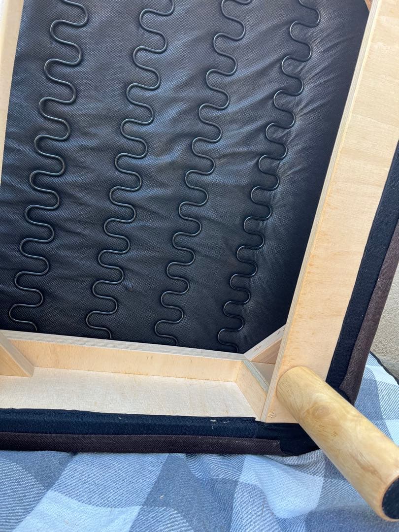 無印良品　MUJI ソファベッド(クッション2個付) ファブリック