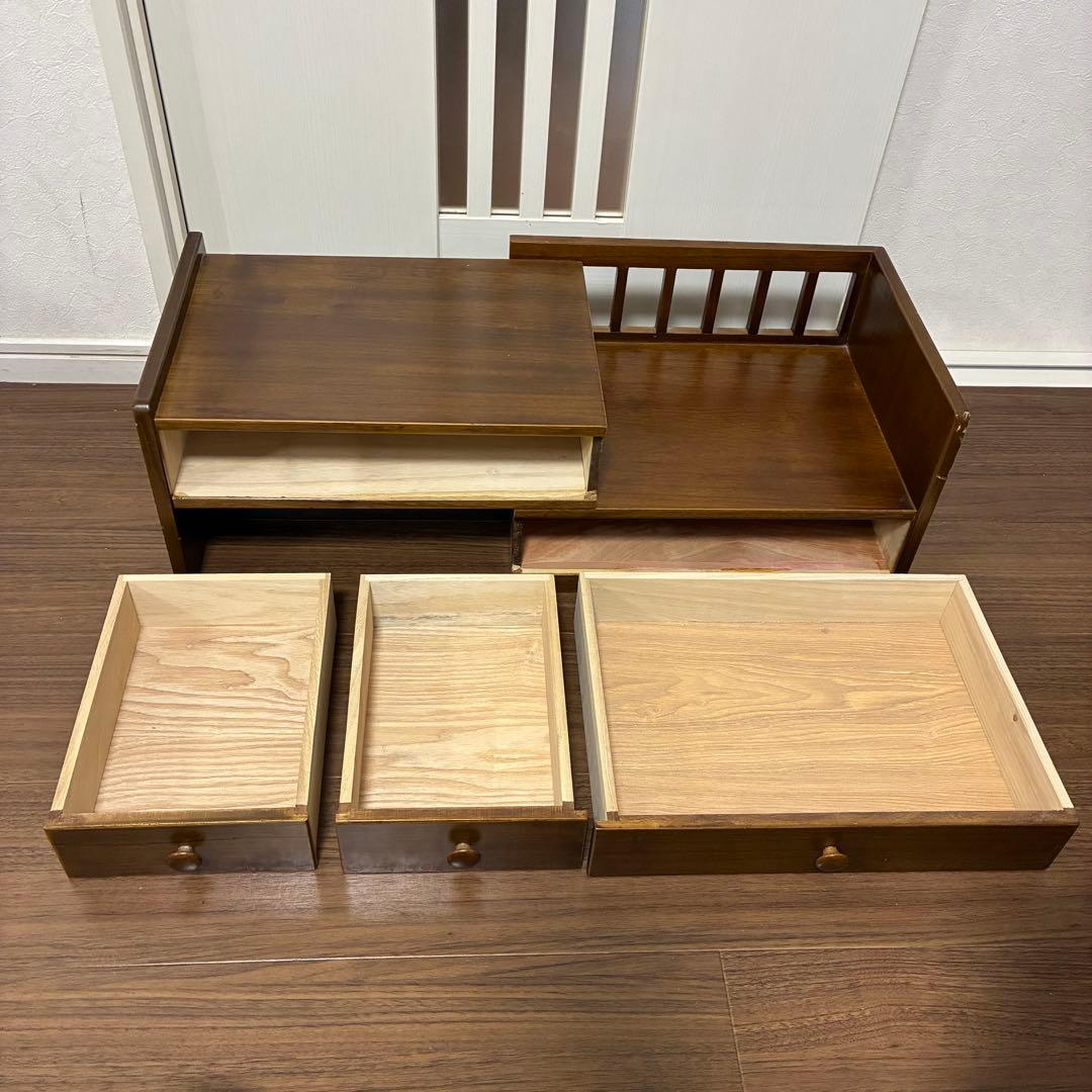 桐箱 小物入れ 木製引き出し式小物入れ