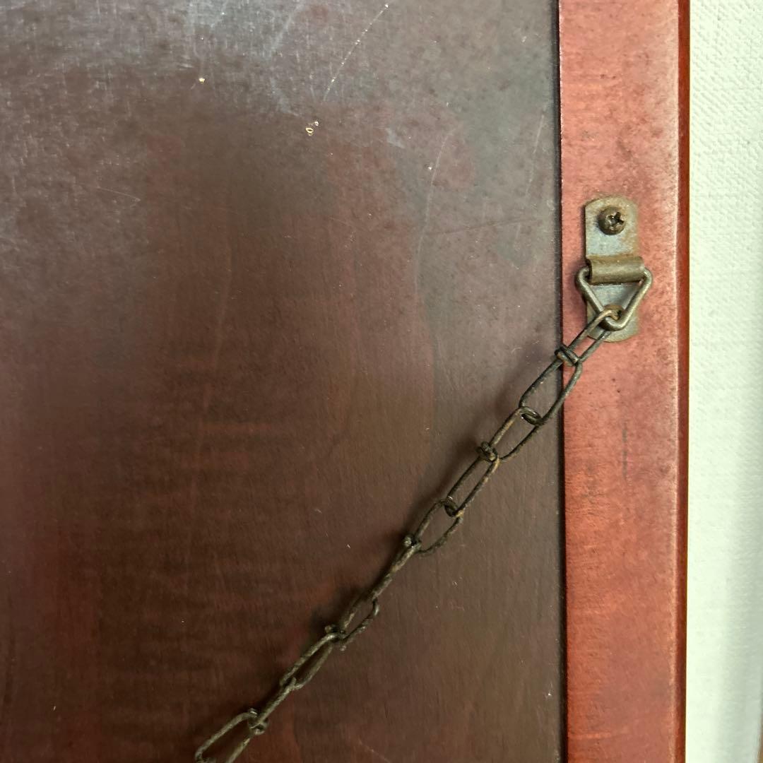 昭和レトロ！ヴィンテージ！オールドカリモク　ウォールミラー　カッコイイです！