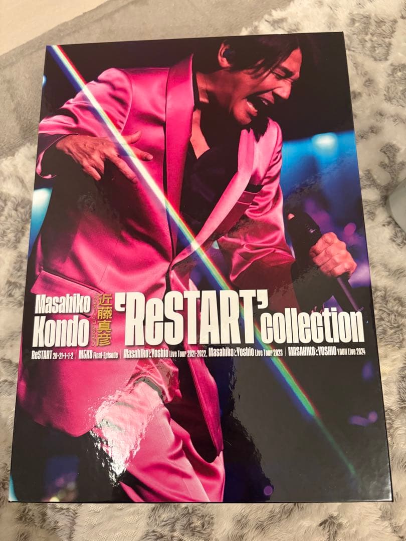 近藤真彦☆ReSTARTコレクション☆Blu-ray☆ファンクラブ限定版 - メルカリ