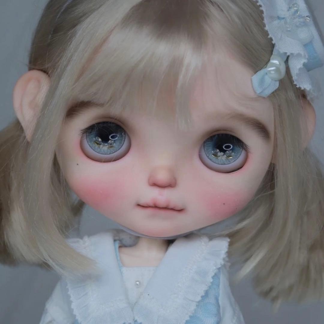 カスタムブライス 海外作家様 柔らかい ナチュラルメイク ふんわり 優しい ③