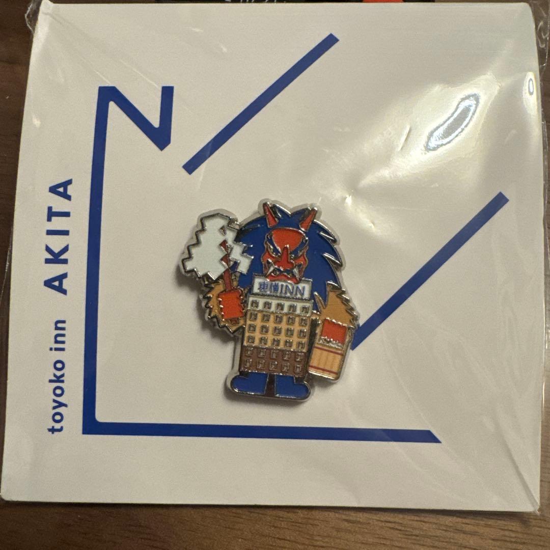 東横イン ピンバッジ 秋田 - メルカリ