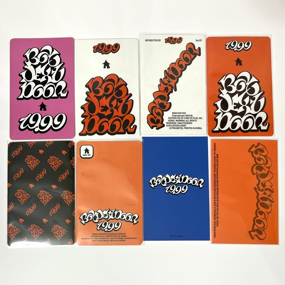 BOYNEXTDOOR リウ 19.99 トレカセット - メルカリ