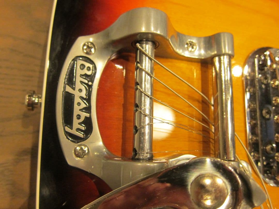 カスタムテレキャスター bigsby装着 FENDER純正ネック フロントハム