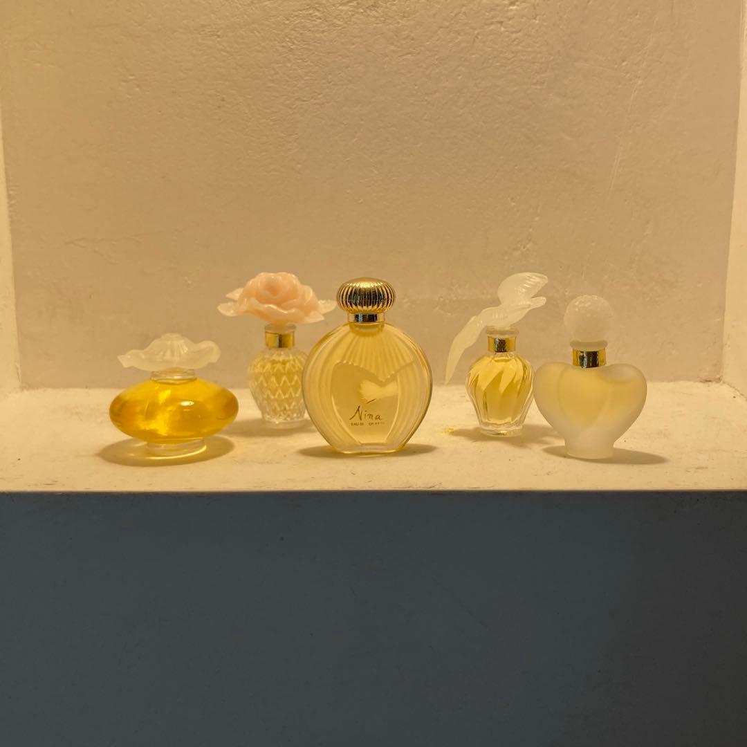 可愛いミニボトル♡】NINA RICCI 香水 5本セット インテリアにも