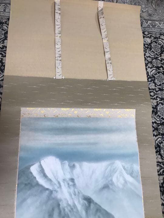 上高地　掛け軸