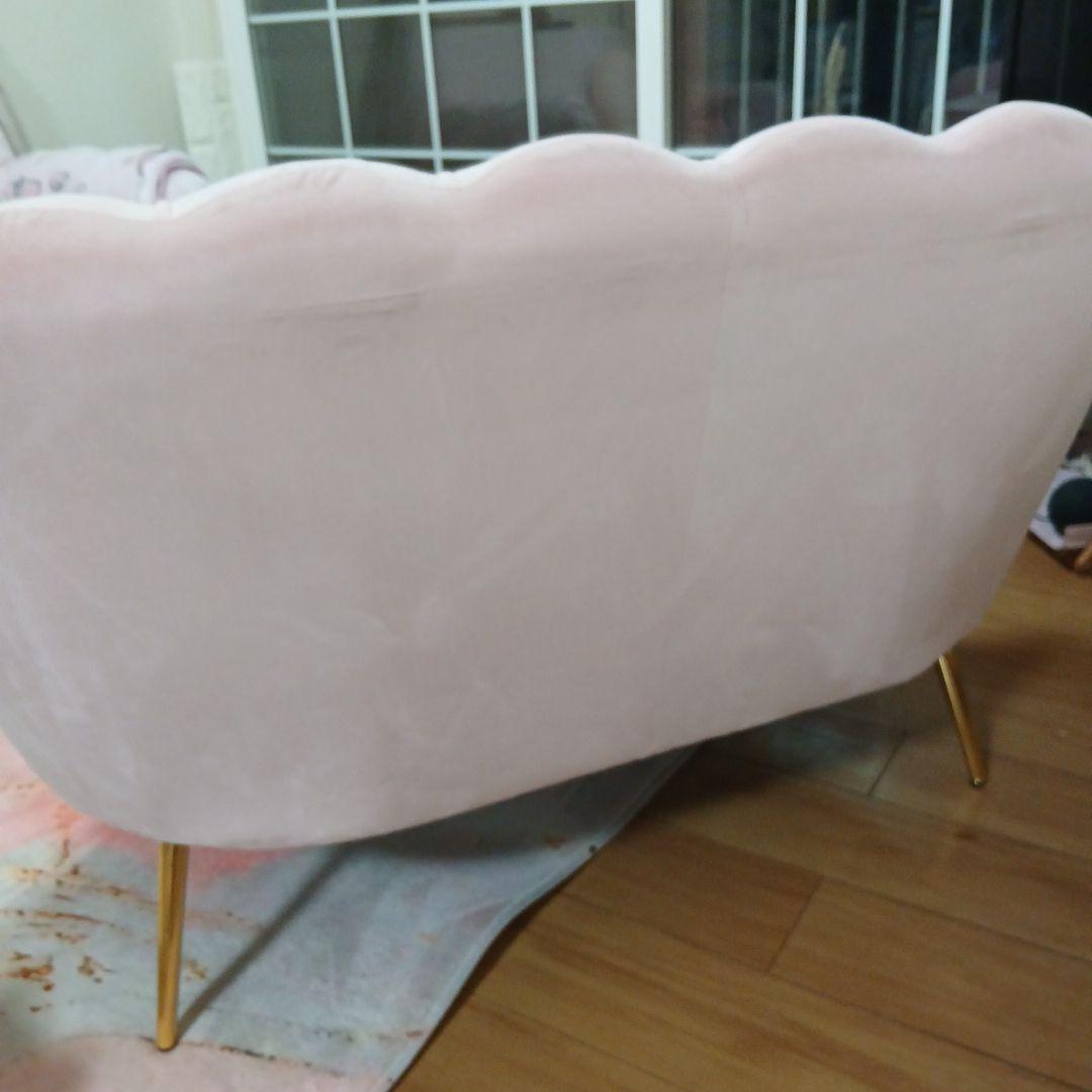 【送料込み価格、今月末で削除致します‼️】Francfranc　２人掛けソファ