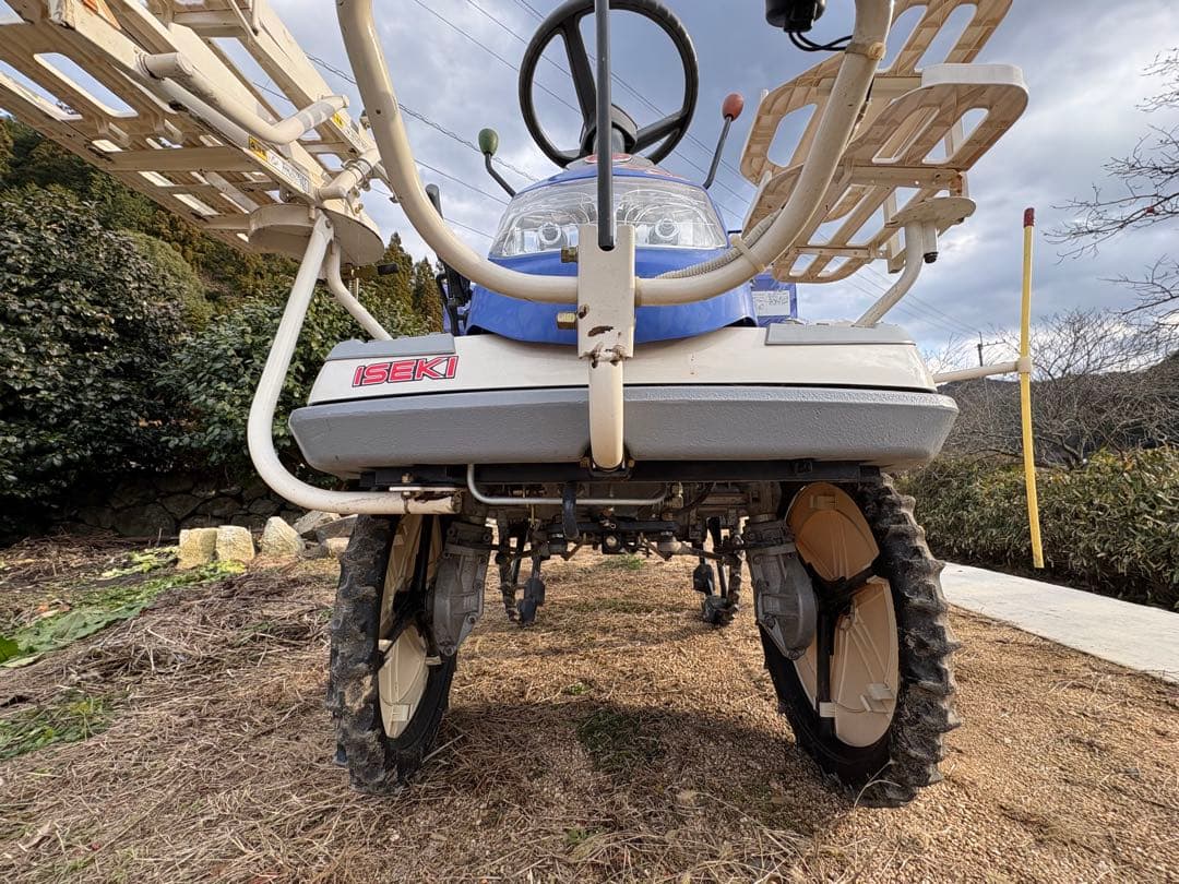 Y*O様 【広島発】イセキ／田植機／PQZ43-DULF 4条／施肥機付・未使用